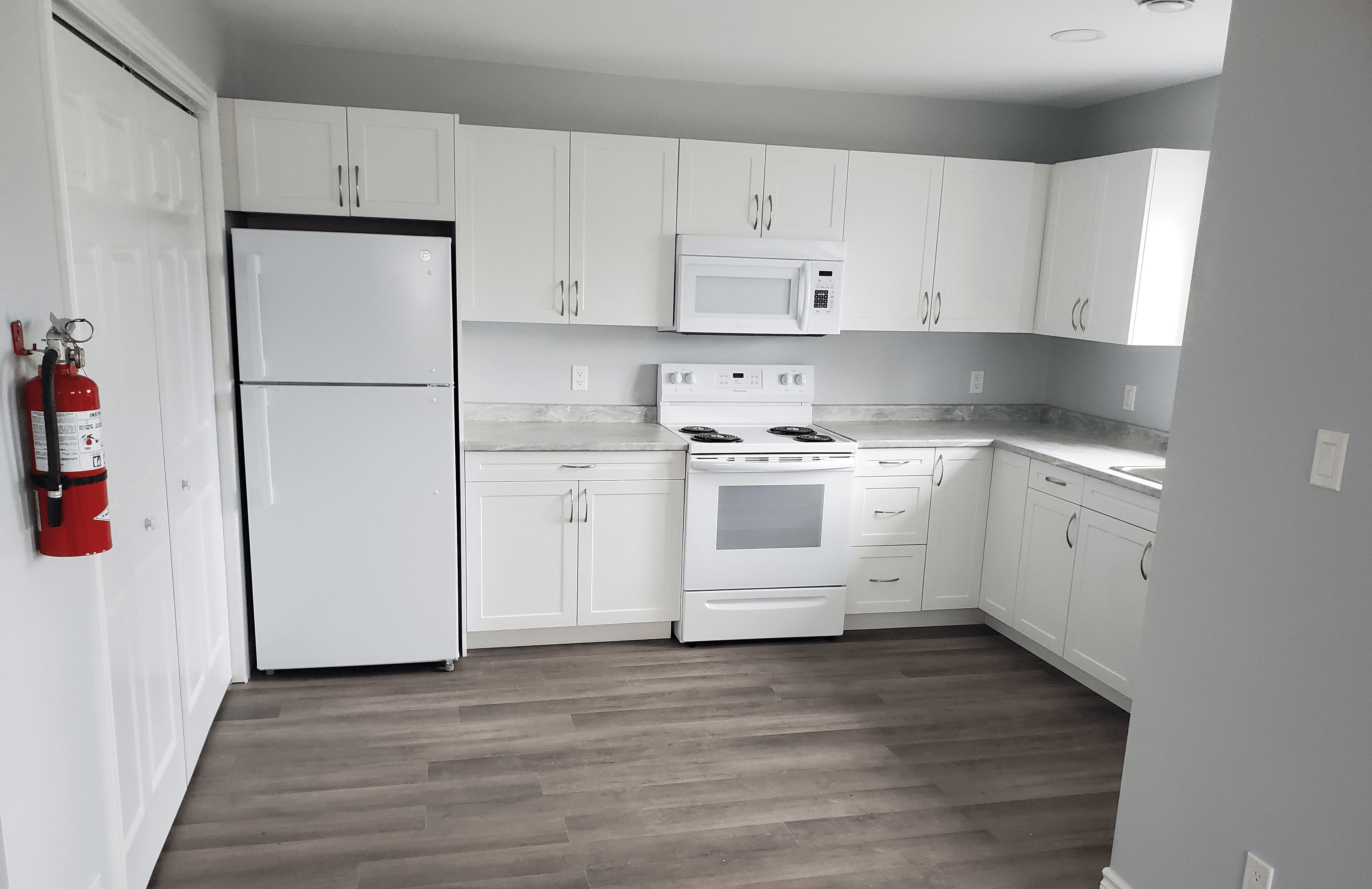New Kitchen Newly renovated white kitchen